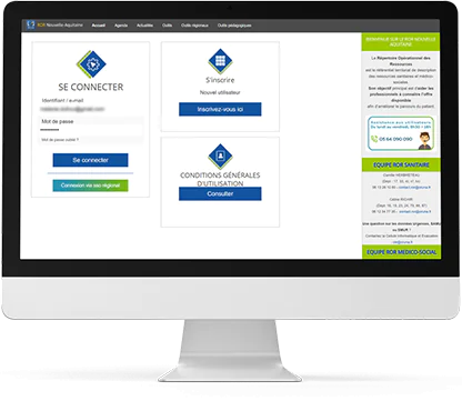 Bannière – Se connecter au ROR
